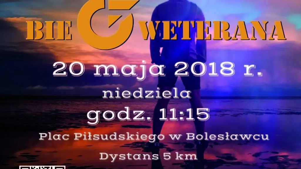 Plakat I Biegu Weterana