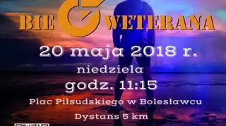 Plakat I Biegu Weterana