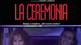 Plakat promujący   "Ceremonię" Claude&#039;a Chabrola