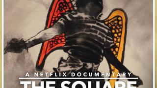 Plakat promujący "The Square"