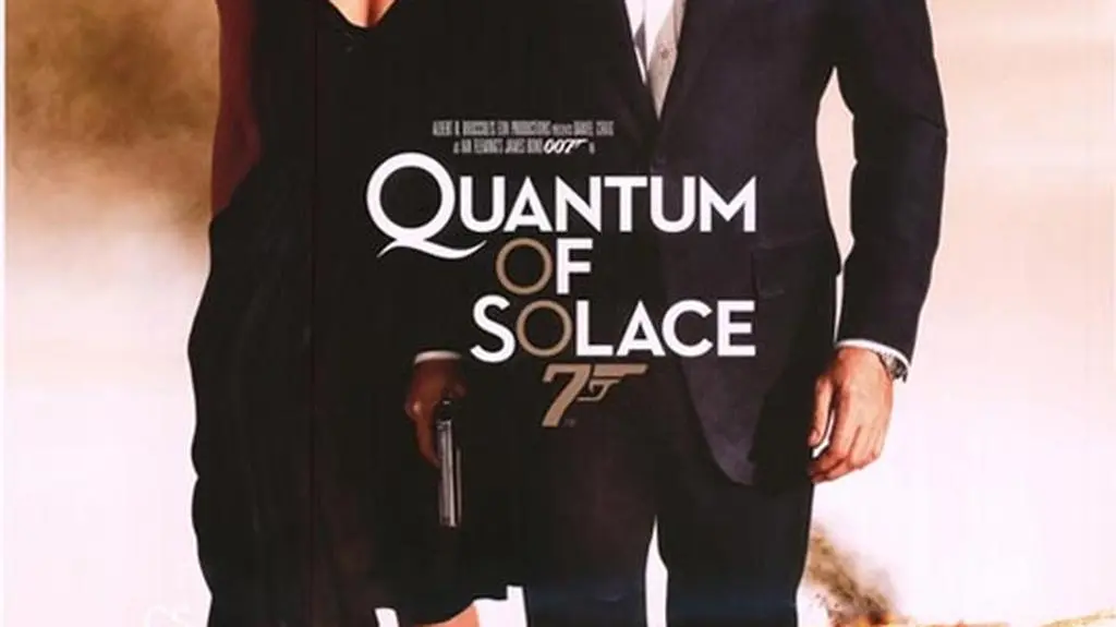 Plakat "Quantum of Solace"