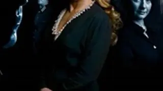 Plakat spektaklu z Tovah Feldshuh na pierwszym planie (www.irenasvow.com)