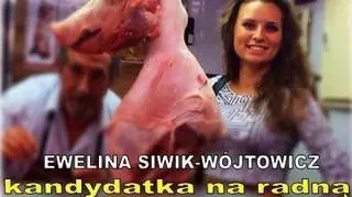 Plakat wyborczy Eweliny Siwik-Wójtowicz