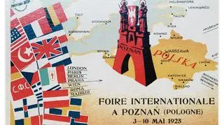 Plakat z 1925 roku - już Międzynarodowych Targów Poznańskich