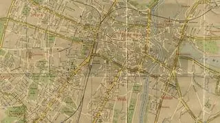 Plan miasta z 1966 r.
