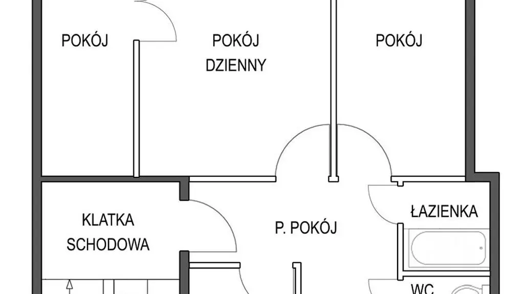 Plan mieszkania Andrzeja B.