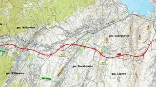 Plan przebiegu drogi ekspresowej S-69