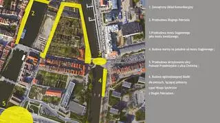 Planowane prace na Wyspie Spichrzów 