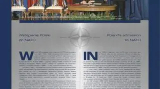 Plansza z Bronisławem Geremkiem wypadła z wystawy