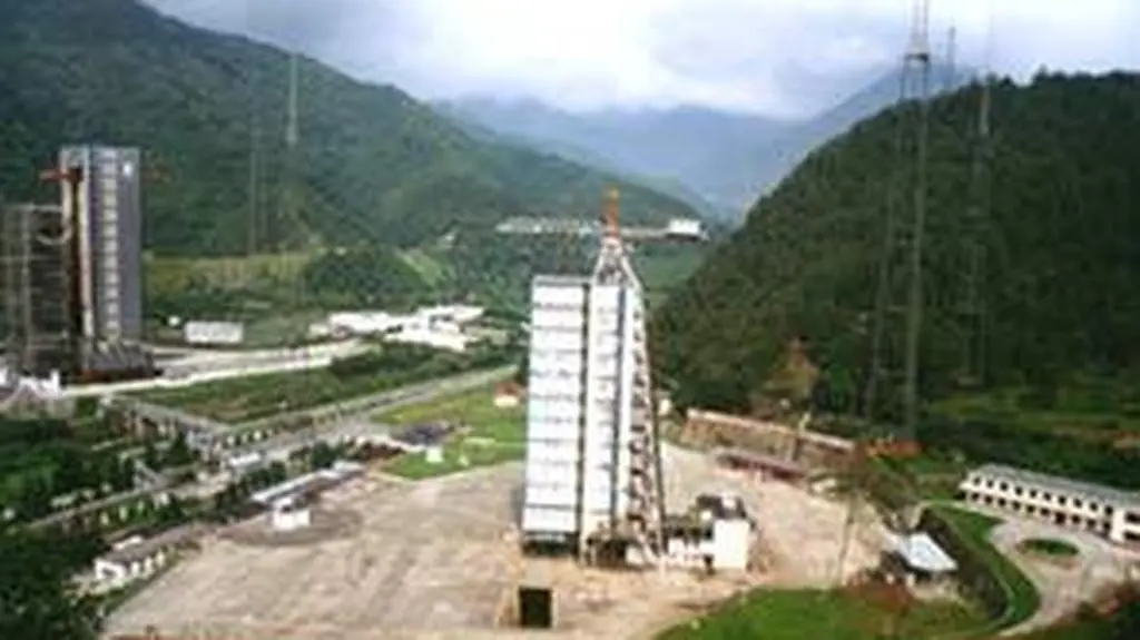 Platforma startowa kosmodromu w Xichang