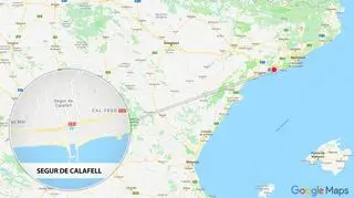 Plaża Segur de Calafell w Hiszpanii