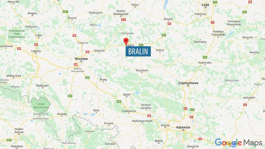 Płonęła hala w Bralinie