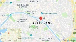 Płonie katedra Notre Dame w Paryżu