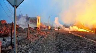 Po wybuchu gazu w płomieniach stanęło wszystko co znajdowało się w pobliżu