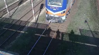Pociąg uderzył w samochód (int. Marcin)