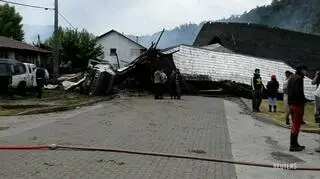 Pod błotem znalazło się 20 domów
