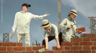"Podaj cegłę"