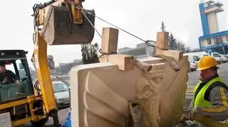 Podczas prac budowlanych 