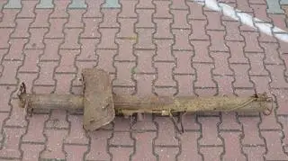 Podczas robót budowlanych w Kostrzynie nad Odrą odkryto "Panzerschrecka" czyli niemiecki granatnik przeciwpancerny