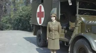 Podczas służby wojskowej w kwietniu 1945