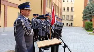 Podinsp. Jacek Cegieła jest komendantem wojewódzkim policji w Szczecinie