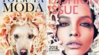 Podopieczna fundacji Dwa Plus Cztery na okładce "magazynu modowego"