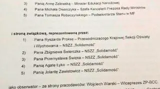 Podpisane przez oświatową Solidarność porozumienie z rządem