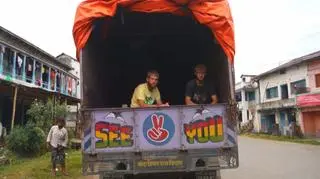 Podróż ciężarówką przez Nepal