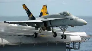 Podstawowy myśliwiec US Navy - F/A - 18 Hornet (Fot. US Navy)