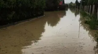 Podtopienia w Nowym Targu (Małopolskie)