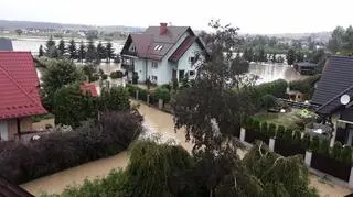 Podtopienia w Nowym Targu (Małopolskie)