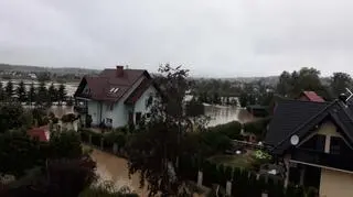 Podtopienia w Nowym Targu (Małopolskie)