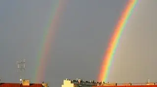 Podwójna tęczna nad Lublinem (fot.Michał)