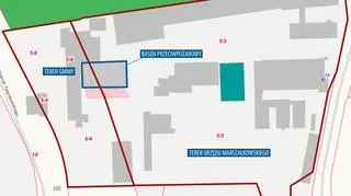 Podział działki przy ulicy Twardowskiego w Szczecinie