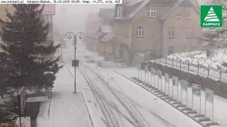 Pogoda załamała się również w Karpaczu (woj. dolnośląskie)