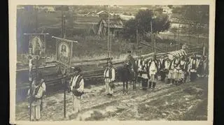 Pogrzeb huculski, około 1925 roku 