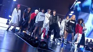 Pokaz mody podczas programu