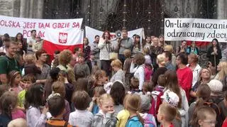 Polacy protestowali w sobotę (fot. internauta)