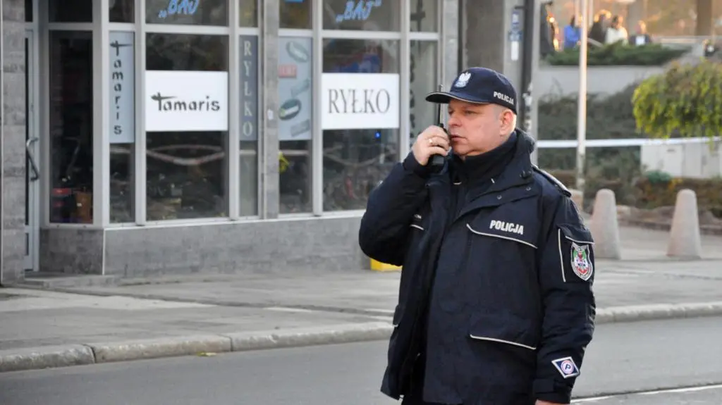 Policja nadzorowała całą akcję