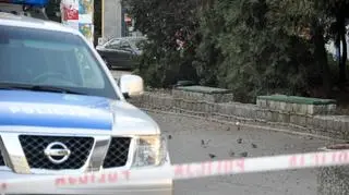 Policja odgrodziła teren
