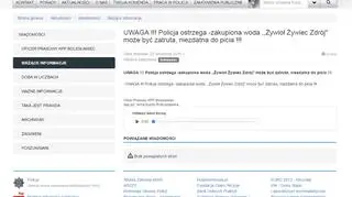 Policja ostrzega mieszkańców Bolesławca
