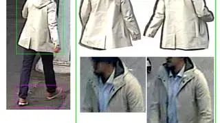 Policja poszukuje beżową kurtkę