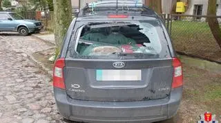 Policja szacuje straty na kilkanaście tysięcy złotych
