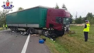 Policja wyjaśnia okoliczności wypadku