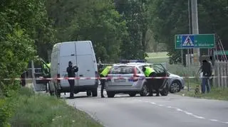 Policja zastawiła blokadę