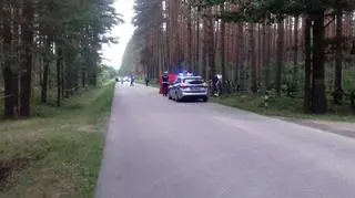 Policja zbadała miejsce wypadku