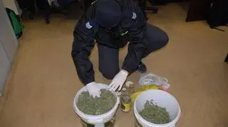 Policja złapała mężczyznę na gorącym uczynku