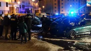 Policjanci zabezpieczyli na miejscu ślady