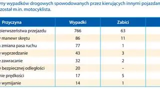Policyjne statystyki za miniony rok
