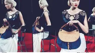 Polka w kampanii wystąpiła obok dwóch modelek: Querelle Jensen i Sashy Pivovarovej, ale tylko jej zdjęcia wywołują kontrowersje (fot. Miu Miu)